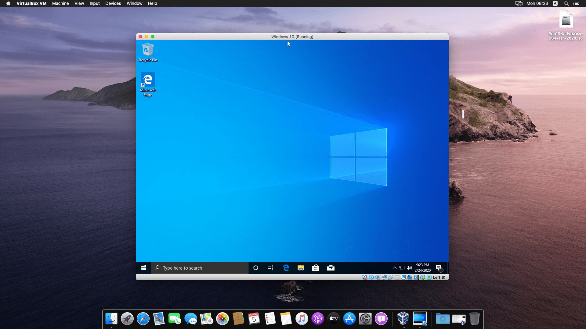 free windows 7 iso for virtualbox for mac